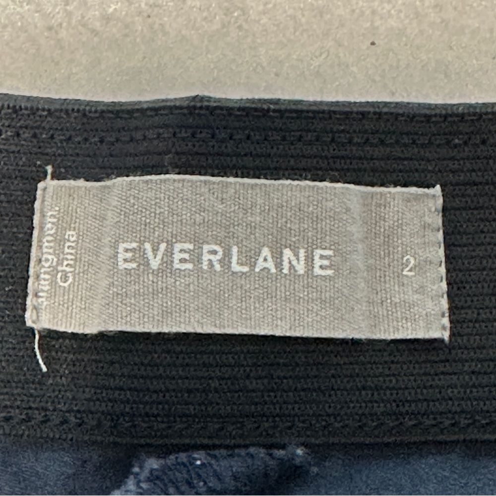 Everlane Womens The Bi Stretch Work Pant Size 2 Cropped Office Business Casual - Picture 9 of 10